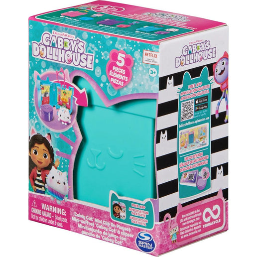 Ausklappbares Set Anhänger grün - Gabbys Puppenhaus