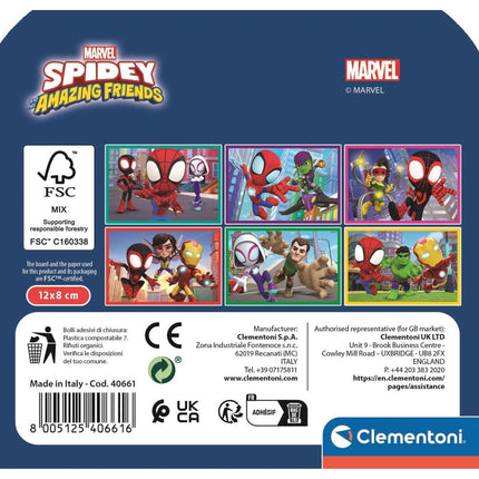 Puzzle Spidey und seine Super-Freunde Bildwürfel 6 Stk.
