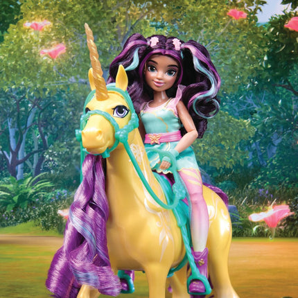Unicorn Academy Kämmbares Einhorn 28 cm Leaf
