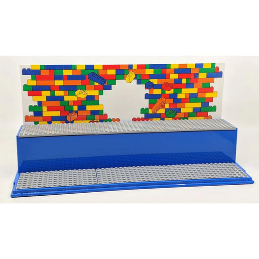 LEGO® Iconic Spiel- und Sammlervitrine Blau