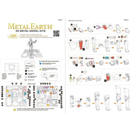 Metal Earth 3D-Puzzle Gold C-3PO - Star Wars