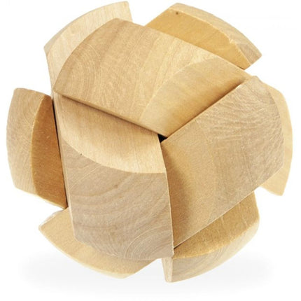 Holzknobelspiel Kugel