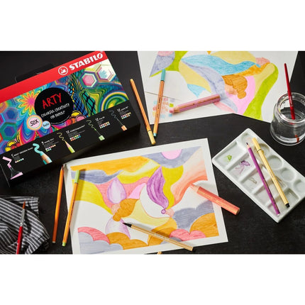 STABILO ARTY Kreativset Pastell 50 Stk.