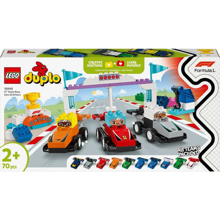 LEGO® DUPLO® 10445 Rennwagen und Fahrer des F1®-Teams