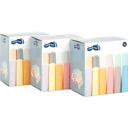 Small Foot Set große bunte Kreiden 3 Packungen