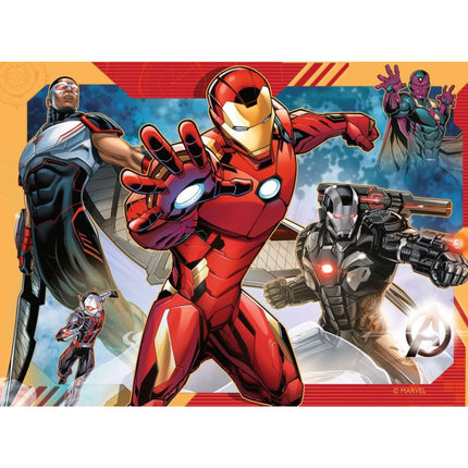 Ravensburger Puzzle: Marvel 4x Puzzle in der Box - Avengers