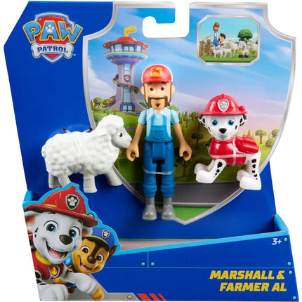 Set mit drei Figuren Marshal - PAW Patrol – Helfer auf vier Pfoten