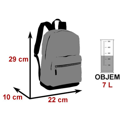 LEGO® Tribini JOY Rucksack - pastellrosa