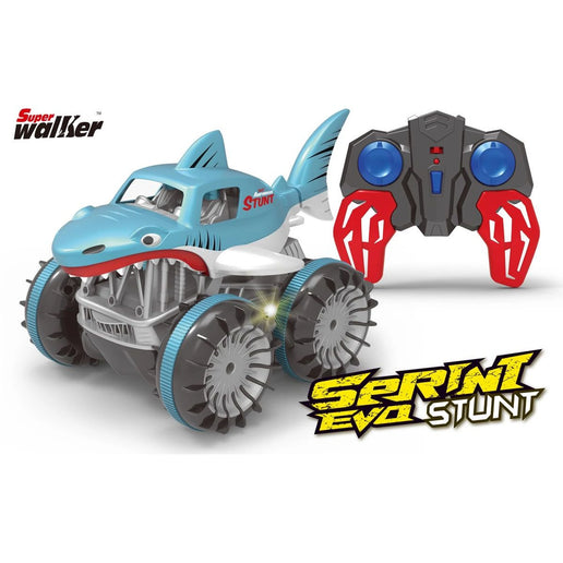 RC amphibischer Hai blau