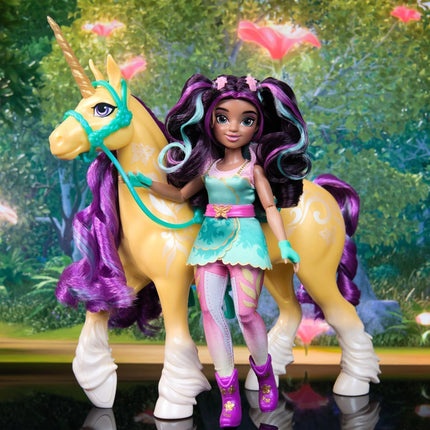 Unicorn Academy Kämmbares Einhorn 28 cm Leaf