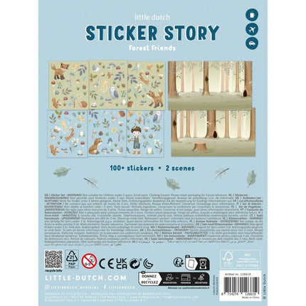 Sticker-Set Forest Friends