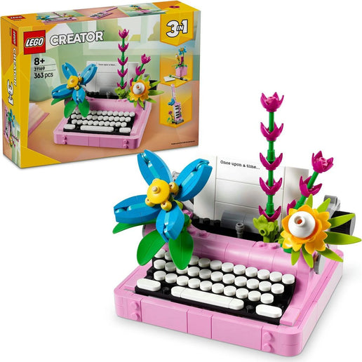 LEGO® Creator 3 in 1 31169 Schreibmaschine mit Blumen