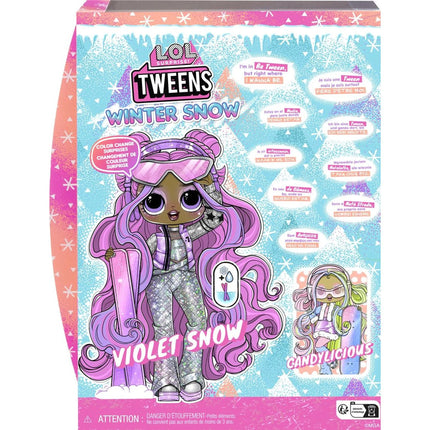 LOL Surprise Winter-Tweens-Puppe Violet Snow