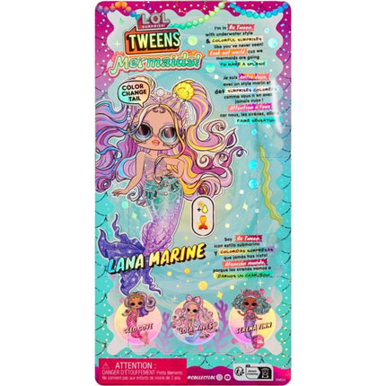 LOL Surprise Meerjungfrauen Tweens Puppe Lana Marine