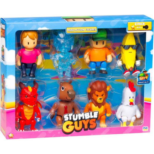 Actionfiguren 8 Stk. Stumble Guys 1