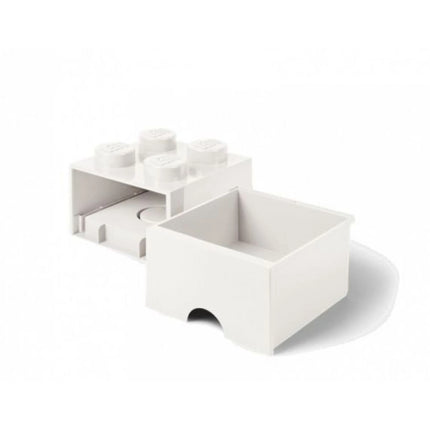 LEGO® Aufbewahrungsbox 4 mit Schublade 25 x 25 x 18 cm Weiß