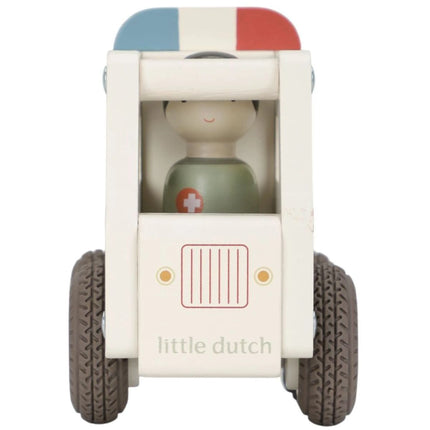 Holzkrankenwagen