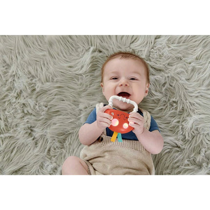 Fisher-Price Beißring und Rassel Fliegenpilz