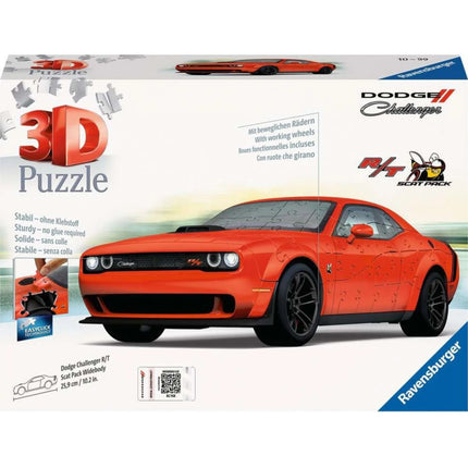 Ravensburger Puzzle: Dodge Challenger R, T Scat Pack Widebody 108 Teile