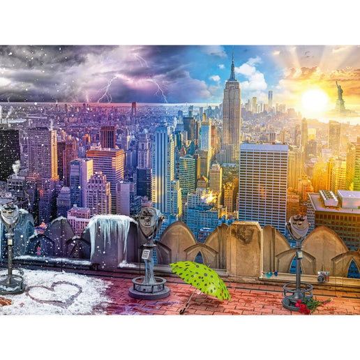 Ravensburger Puzzle: Wolkenkratzer von New York 1500 Teile