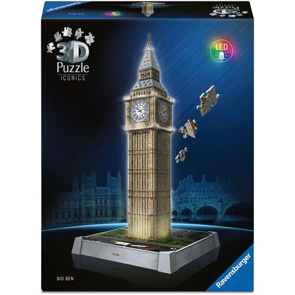 Ravensburger Iconics: Big Ben (Nacht-Edition) 216 Teile