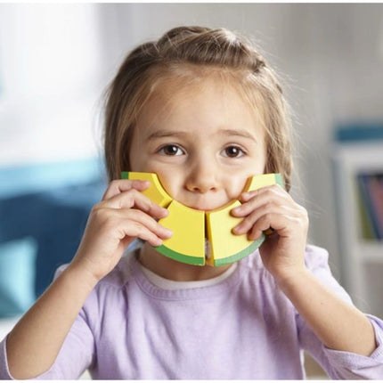 Melissa & Doug Küchen-Set aus Holz Obst schneiden