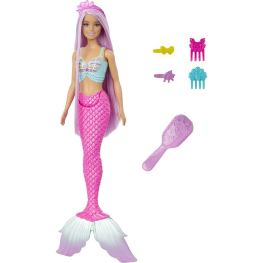 Barbie Märchenpuppe mit langen Haaren Meerjungfrau
