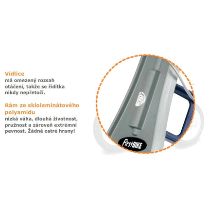 First Bike Laufrad Street Red