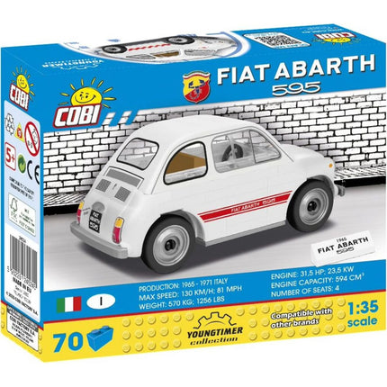 Cobi 24524 Youngtimer Fiat 500 Abarth 70 Teile