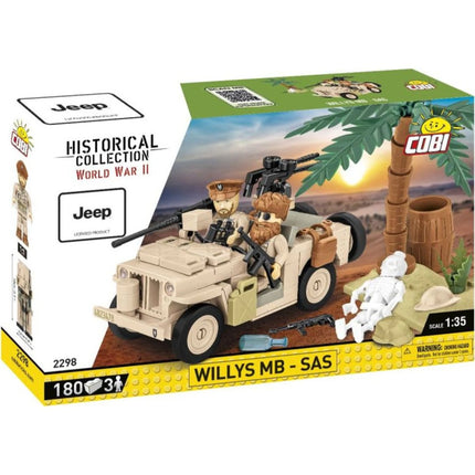 Cobi 2298 Willys MB D-DAY 180 Teile
