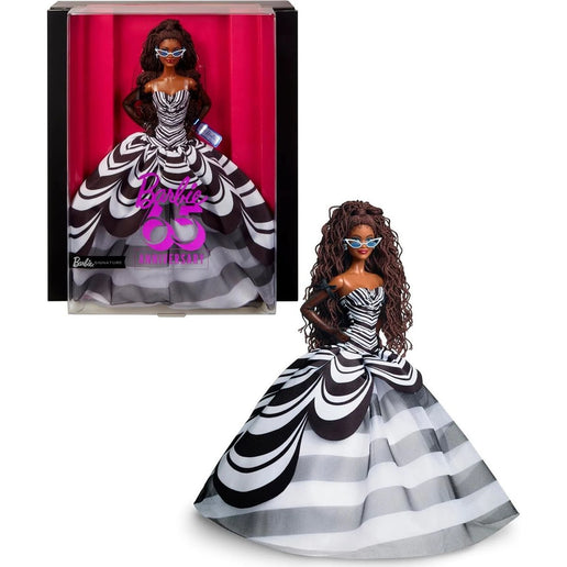 Barbie Puppe 65. Jubiläum Schwarzhaarige