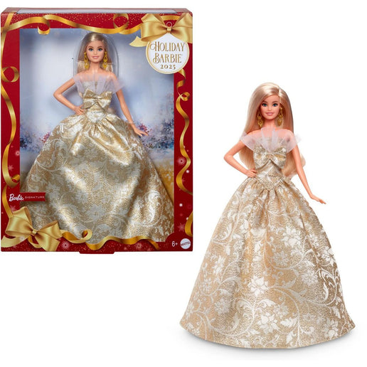 Barbie Weihnachtspuppe Blondine 2025