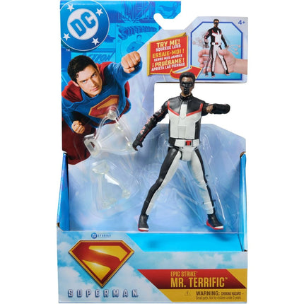 Superman Film-Figur 15 cm mit Action-Bewegung Mr. Terrific
