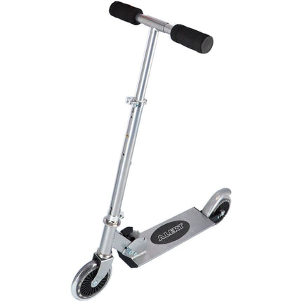 Tretroller Aluminium schwarz