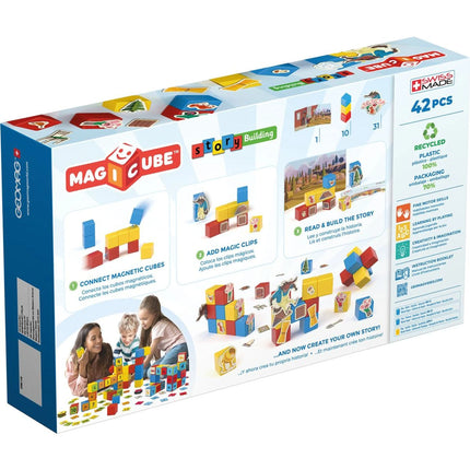 Geomag Magicube Drei kleine Schweinchen 42 Teile
