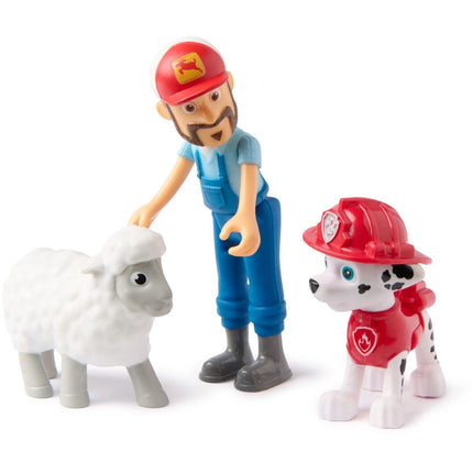 Set mit drei Figuren Marshal - PAW Patrol – Helfer auf vier Pfoten