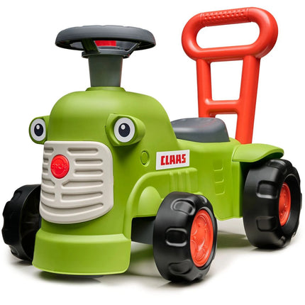 FALK Rutscher Traktor Claas hellgrün mit Lenkrad