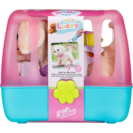 BABY born Mein fröhliches Hündchen mit Transportbox