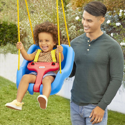 Kinderschaukel 2in1 Snug n Secure – blau