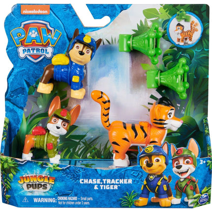 Figuren Chase und Trucker mit Zubehör – PAW Patrol – Helfer auf vier Pfoten Waldpfoten