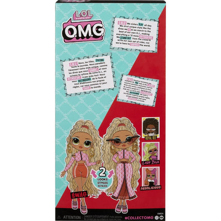 LOL Surprise OMG Große Schwester, 2 Outfits – Swag