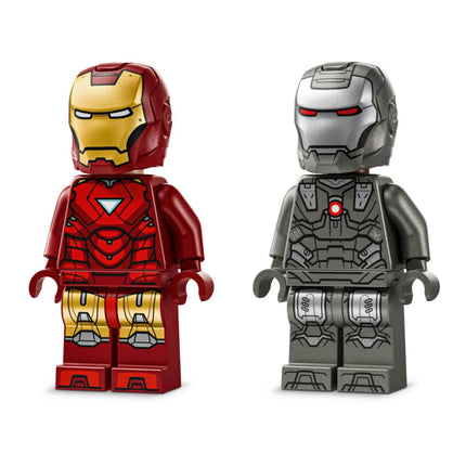 LEGO® Marvel 76320 Iron Man und War Machine vs. Hammerschlag-Drohnen