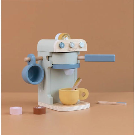 Holz-Kaffeemaschine