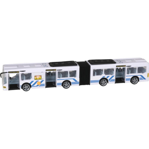 Teamsterz Bus mit Sound und Licht weiß