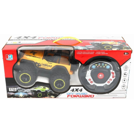 RC-Jeep ferngesteuert gelb