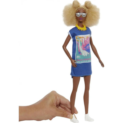 Barbie Outfit 30 cm mit Zubehör in praktischer Verpackung Jurassic World GRD47