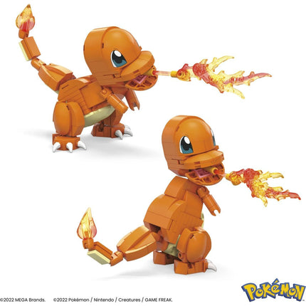MEGA Baue und stelle deinen Pokémon Charmander aus