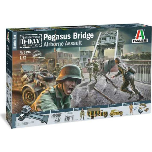 Modellbausatz Diorama 6194 Pegasus Bridge Airborne Assault 1:72