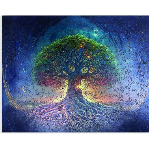 Holzpuzzle Baum des Lebens I. A4