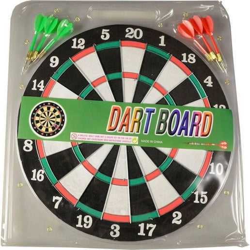Dartscheibe mit Pfeilen Durchmesser 36 cm